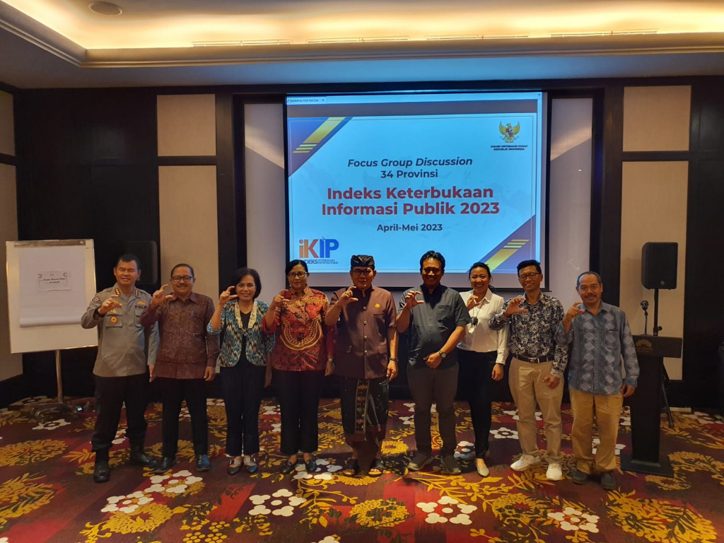 FGD Keterbukaan Informasi Daerah Bali  Dalam Rangka Penyusunan Indeks Keterbukaan Informasi Publik 2023